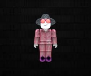 Royal in Pink roblox avatar